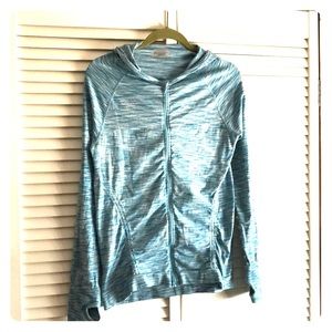 Athleta fitted hooded zip-up